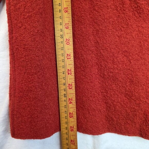 Two Star Dog Large Copper Wool Jacket Long Sleeve Raw Hem New with Tags - Picture 11 of 11